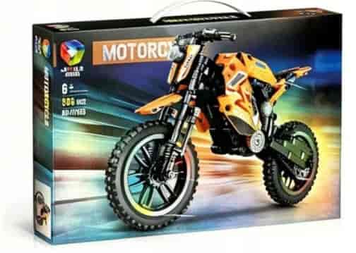 Klocki Konstrukcyjne Motocykl Motor Crossowy Endurance 506 misiek