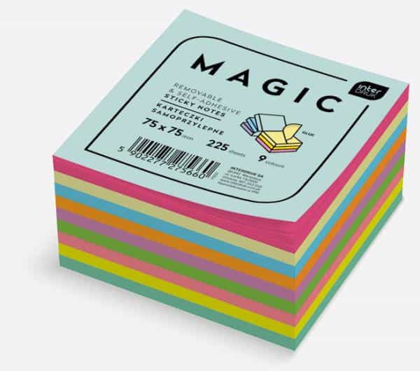 Karteczki Samoprzylepne Magic Cube  225 9x75x75