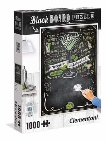 Puzzle czarna tablica 1000 elementów 39467 Clementoni