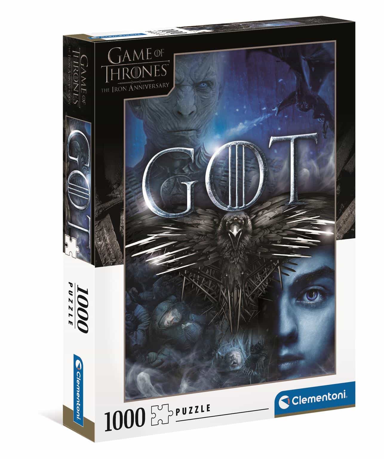 Puzzle 1000 el Gra o tron 39589 Clementoni