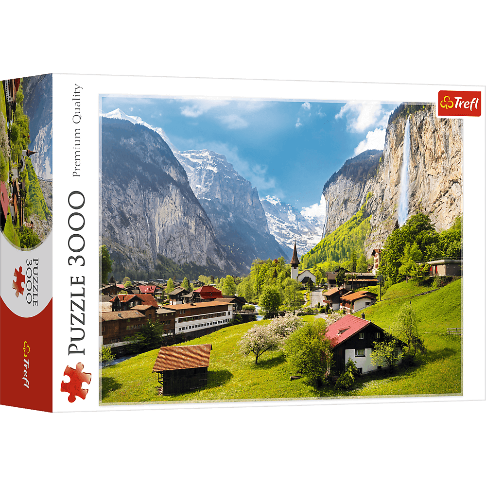 Puzzle 3000 el. Lauterbrunnen Szwajcaria 33076 Trefl