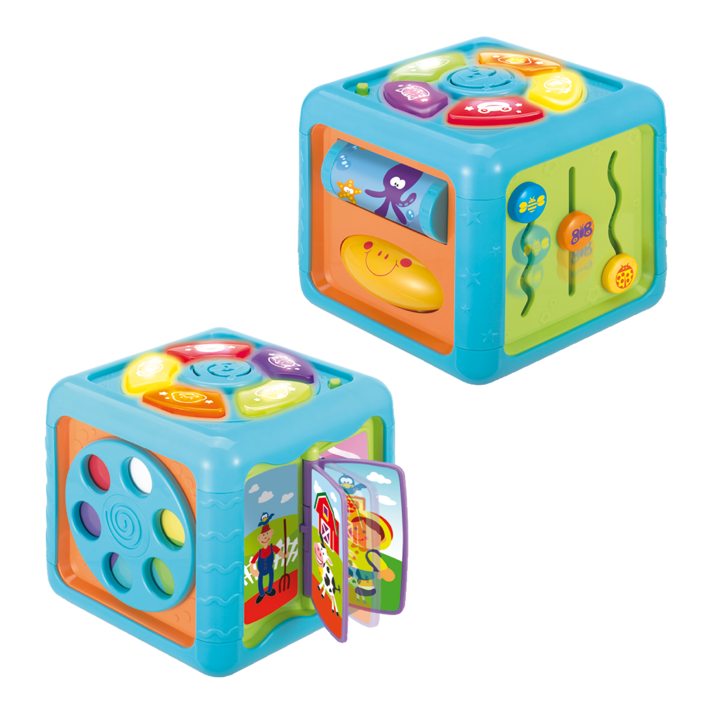 Interaktywna Kostka Edukacyjna 00715 Smily Play Dźwięk
