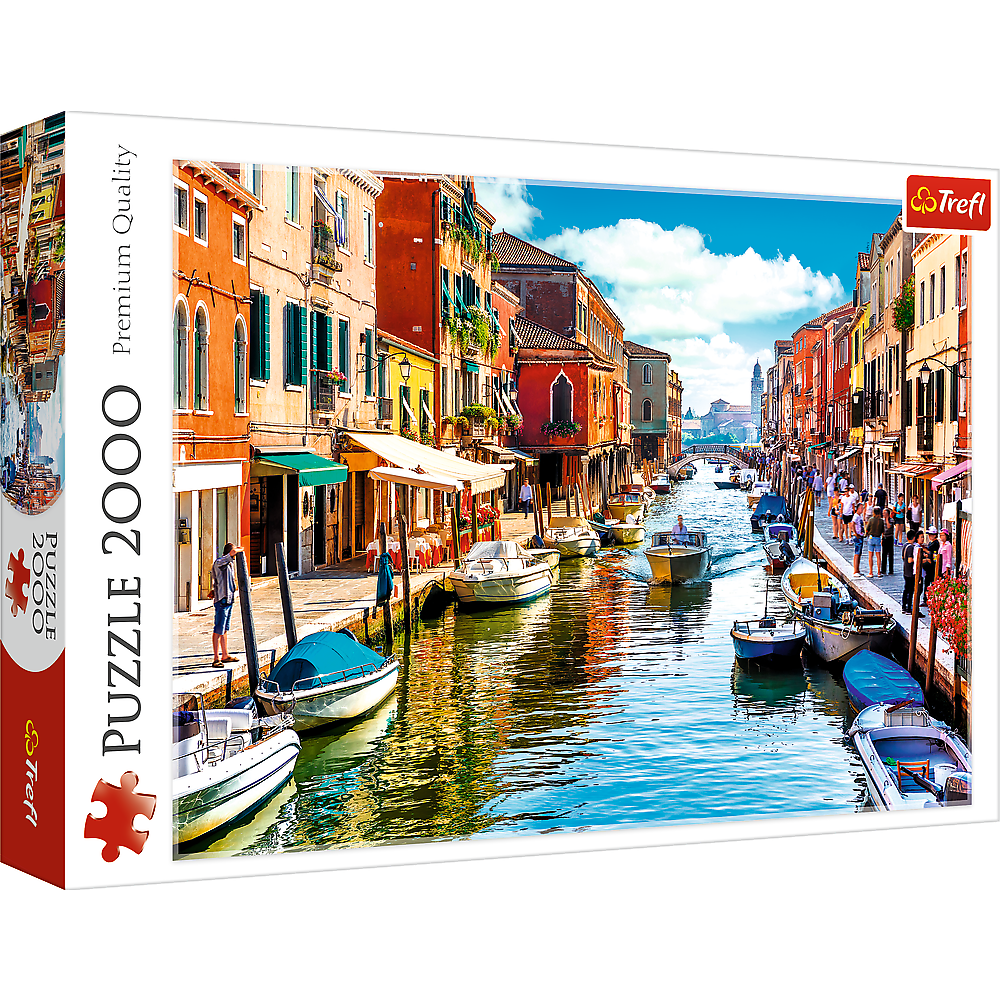 Puzzle 2000 elementów Wyspa Murano Wenecja 27110 Trefl