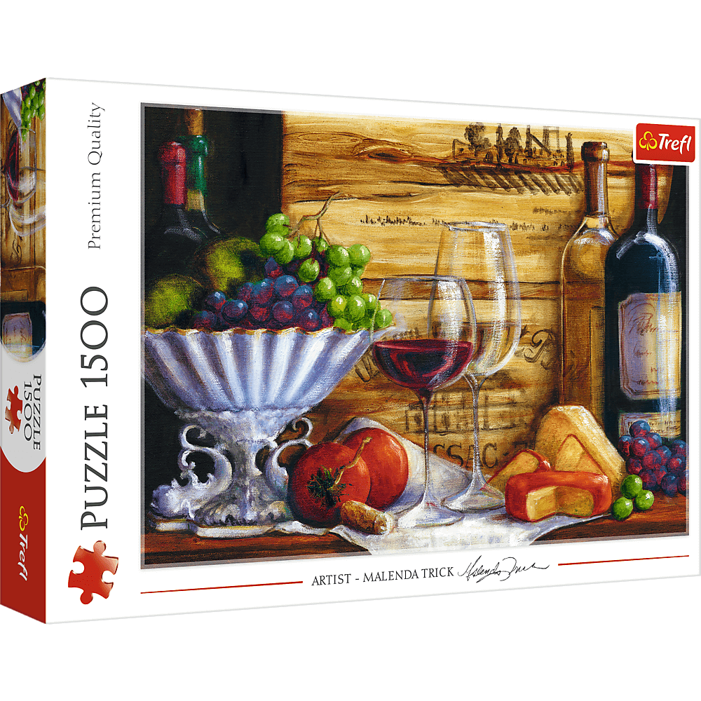 Puzzle winnicy 1500 el. w winnicy 26174 Trefl