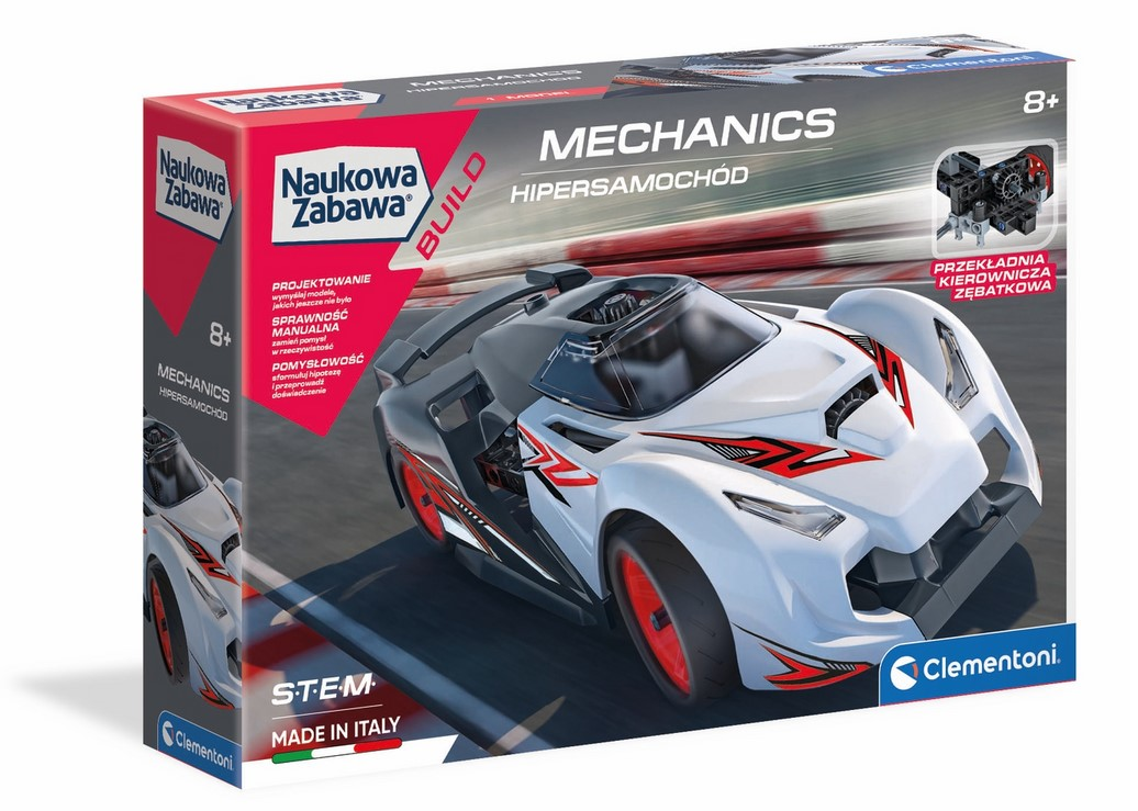 Laboratorium mechaniki Hipersamochód Clementoni