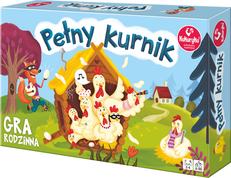 Gra planszowa Pełny kurnik rodzinna