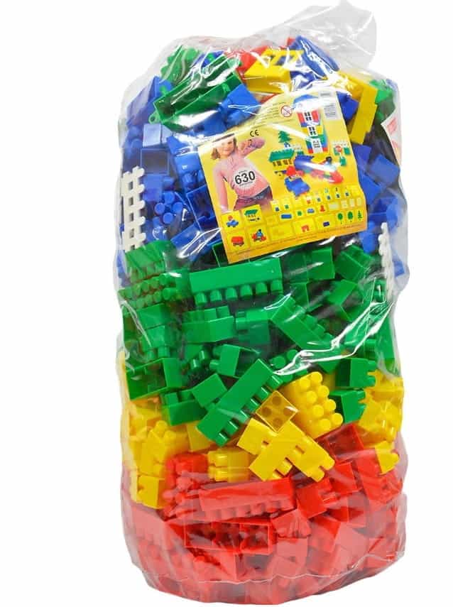 Klocki Konstrukcyjne Mega Worek 630 elementów 