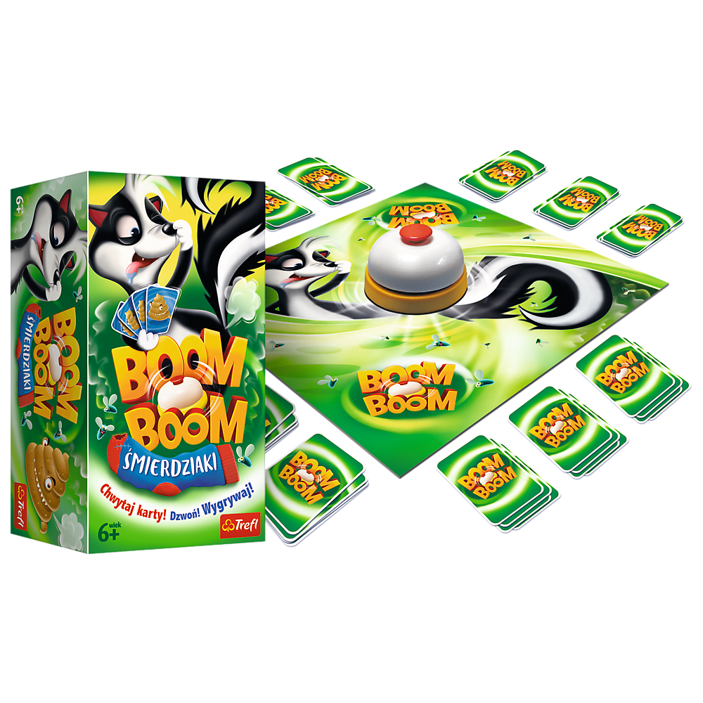 BOOM BOOM ŚMIERDZIAKI gra towarzyska 01910 Trefl