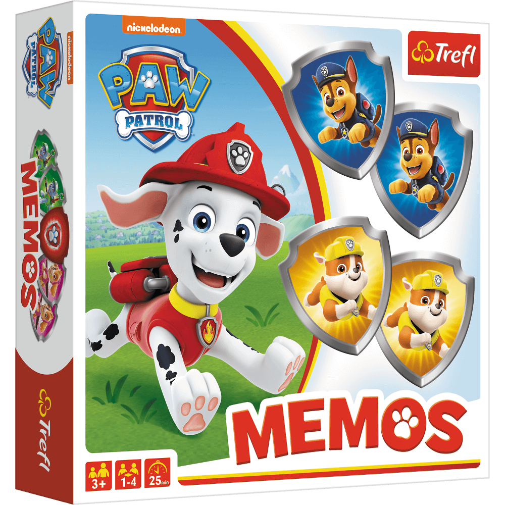 Gra memos Psi Patrol Trefl
