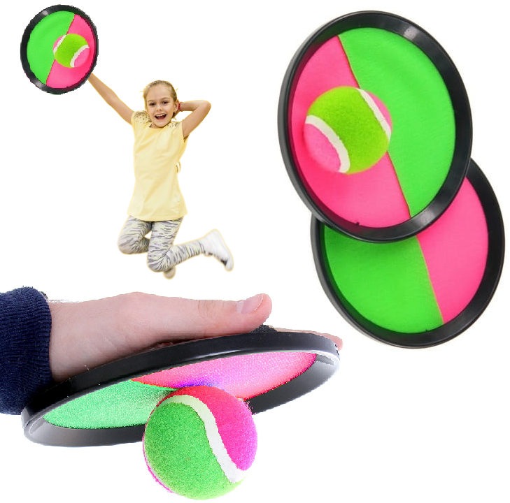 Catch ball duże paletki na rzepy gra rzucaj i łap