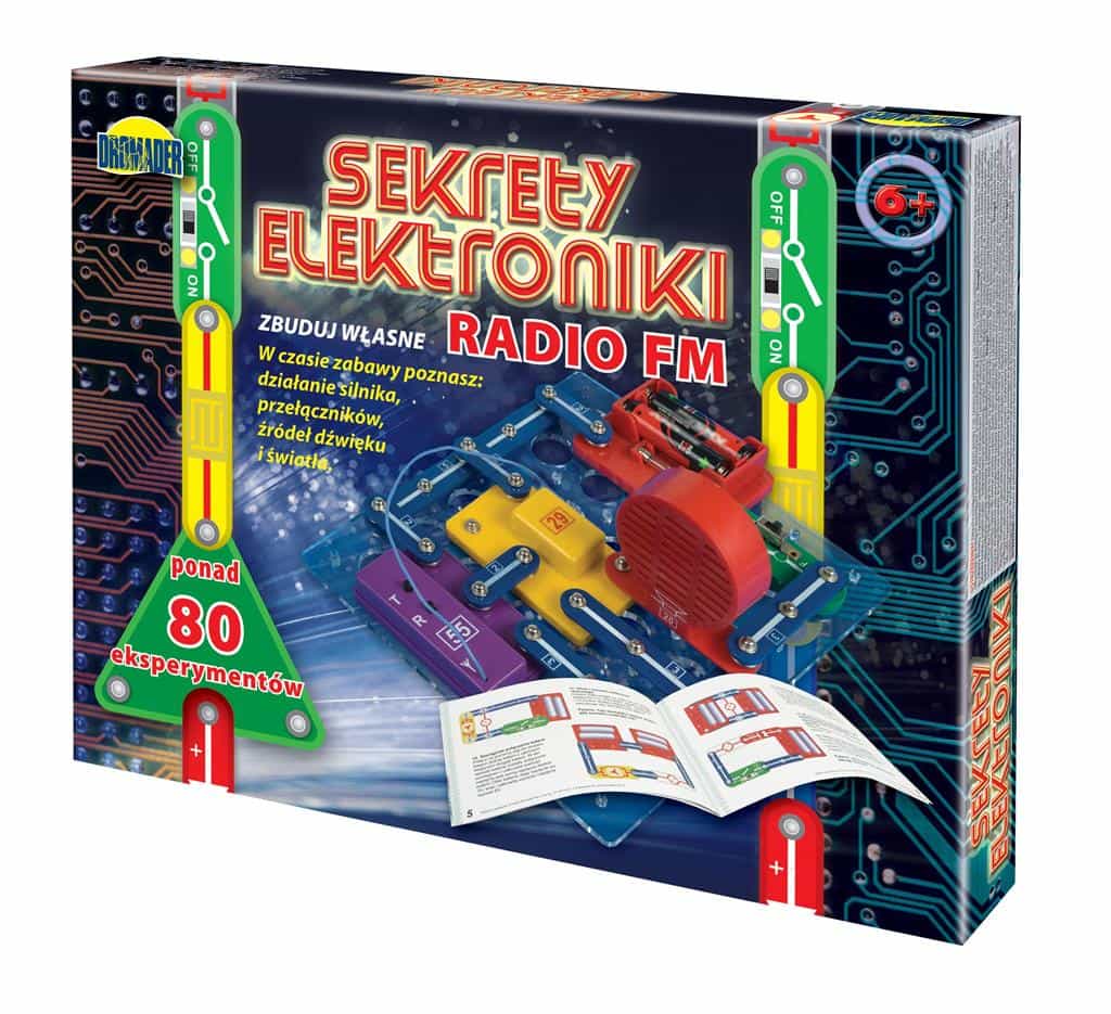 Sekrety elektroniki radio fm zestaw 85956 Dromader