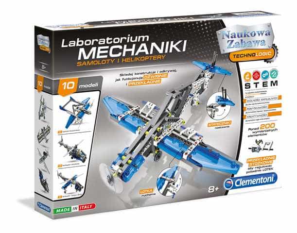 Laboratorium mechaniki samoloty i helikoptery 60950 Clementoni