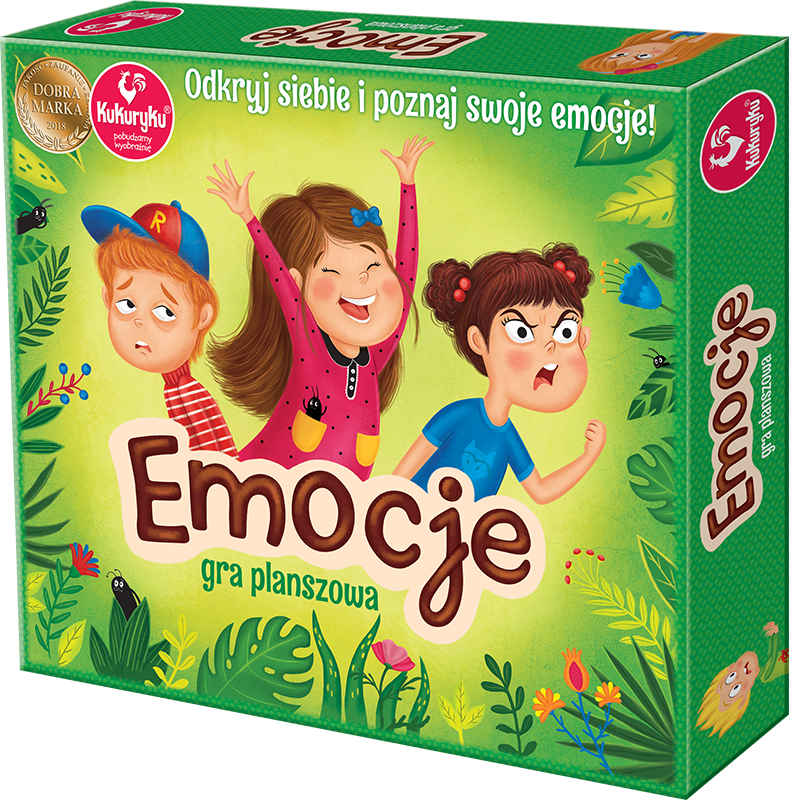 Gra planszowa Emocje Kukuryku
