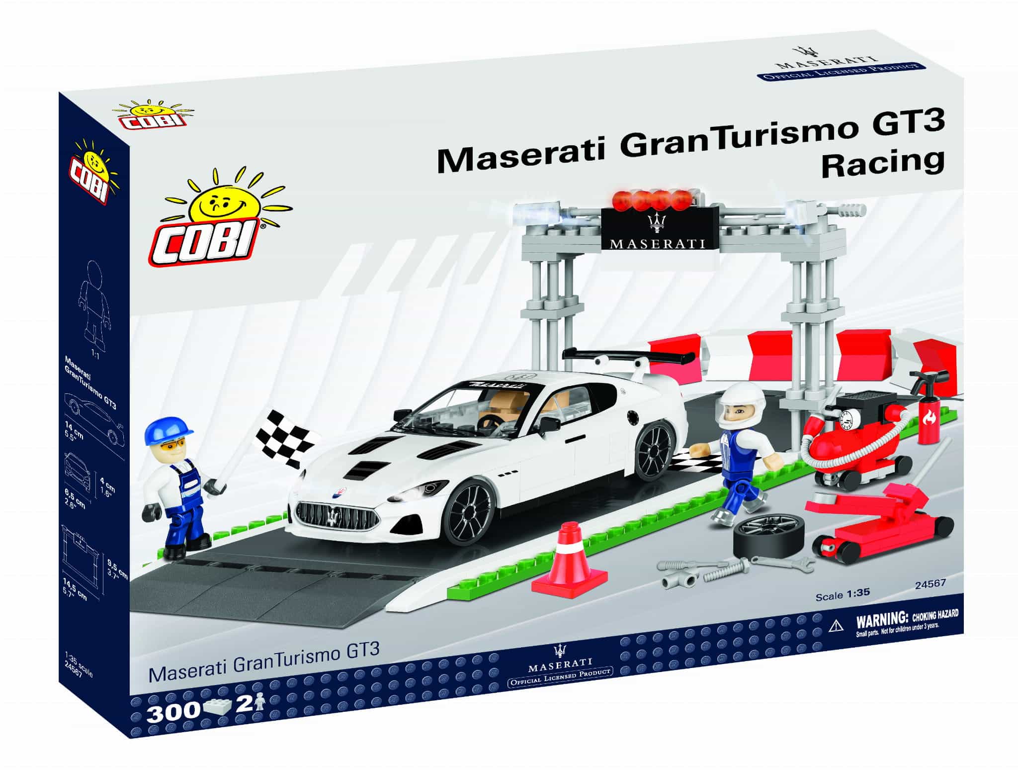 Maserati Graun Turismo GT3 klockowy model 300 EL. 24567 Cobi