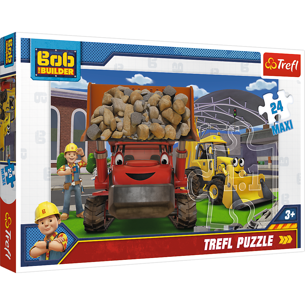 Puzzle 24 elementy Maxi Bob Budowniczy 14246 Trefl