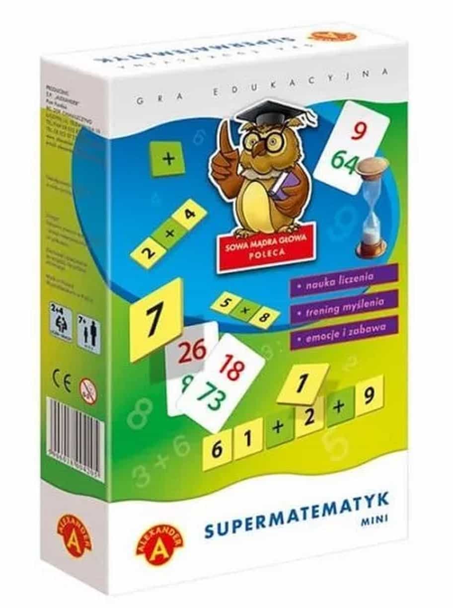 Supermatematyk Mini Sowa Mądra Głowa 1347 Alexander