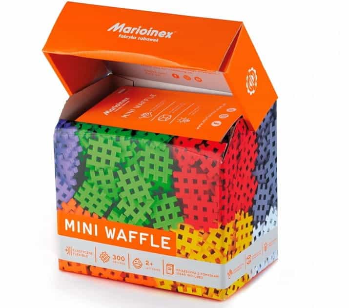 Klocki mini waffle wafle 300el. Marioinex