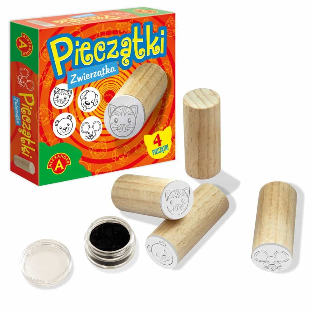 Pieczątki Mikro Zwierzęta 2354 Kot Pies Stempelki Alexander