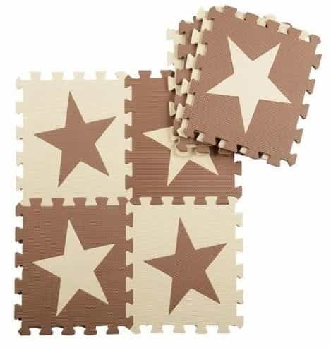 Mata podłogowa gwiazdki puzzle piankowe 2947 Askato 