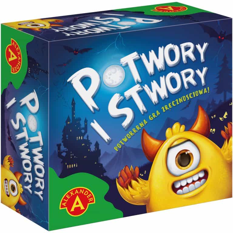 Potwory i Stwory gra zręcznościowa refleks i spostrzegawczość