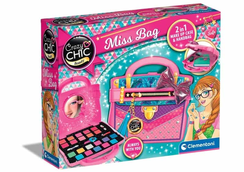 Crazy Chic zestaw do makijażu torebka miss