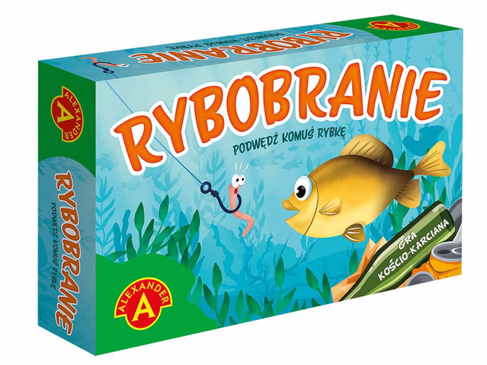 Gra rodzinna rybobranie karty ryby kości aleksander 