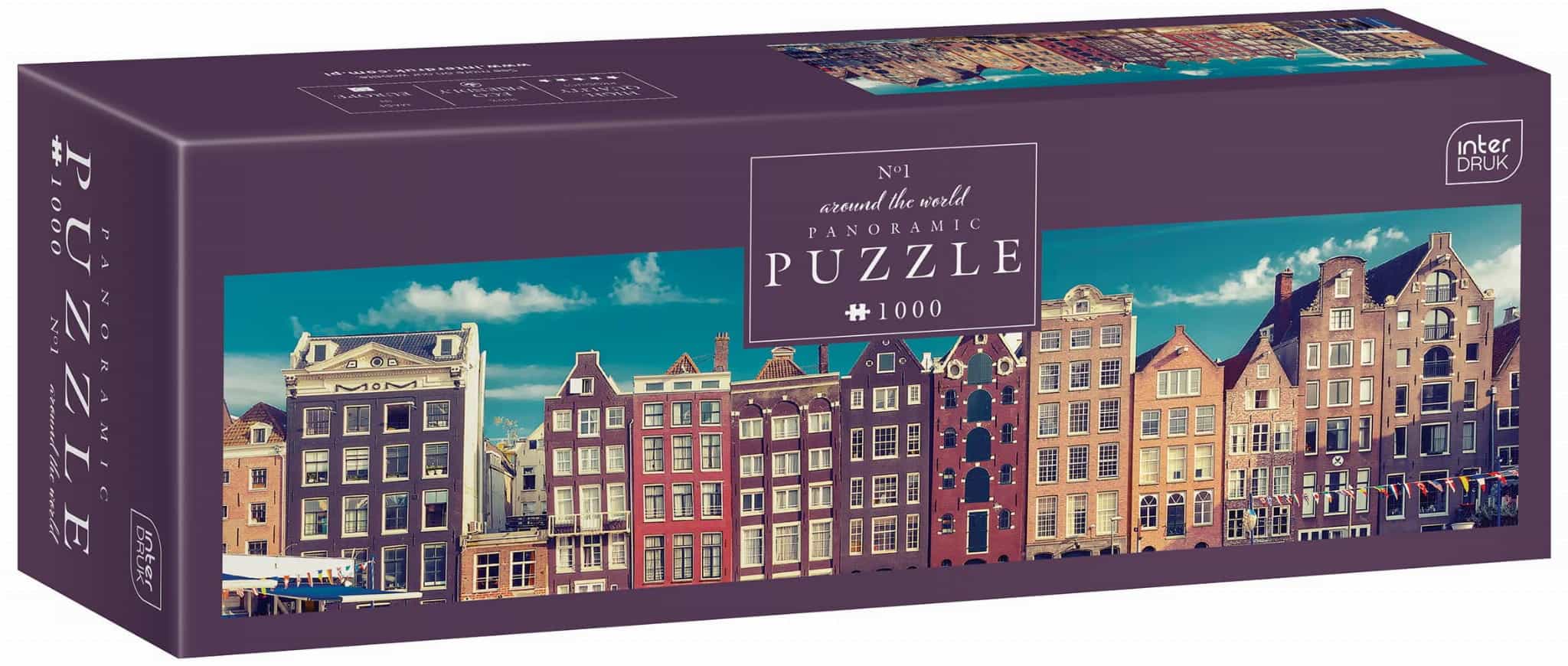 Puzzle panorama 1000 elementów Around the World no. 1