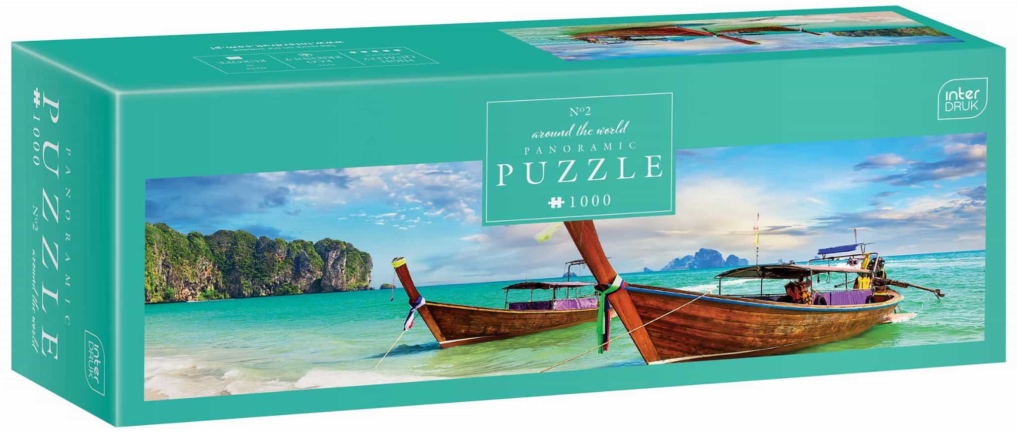 Puzzle panorama 1000 elementów Around the World no. 2