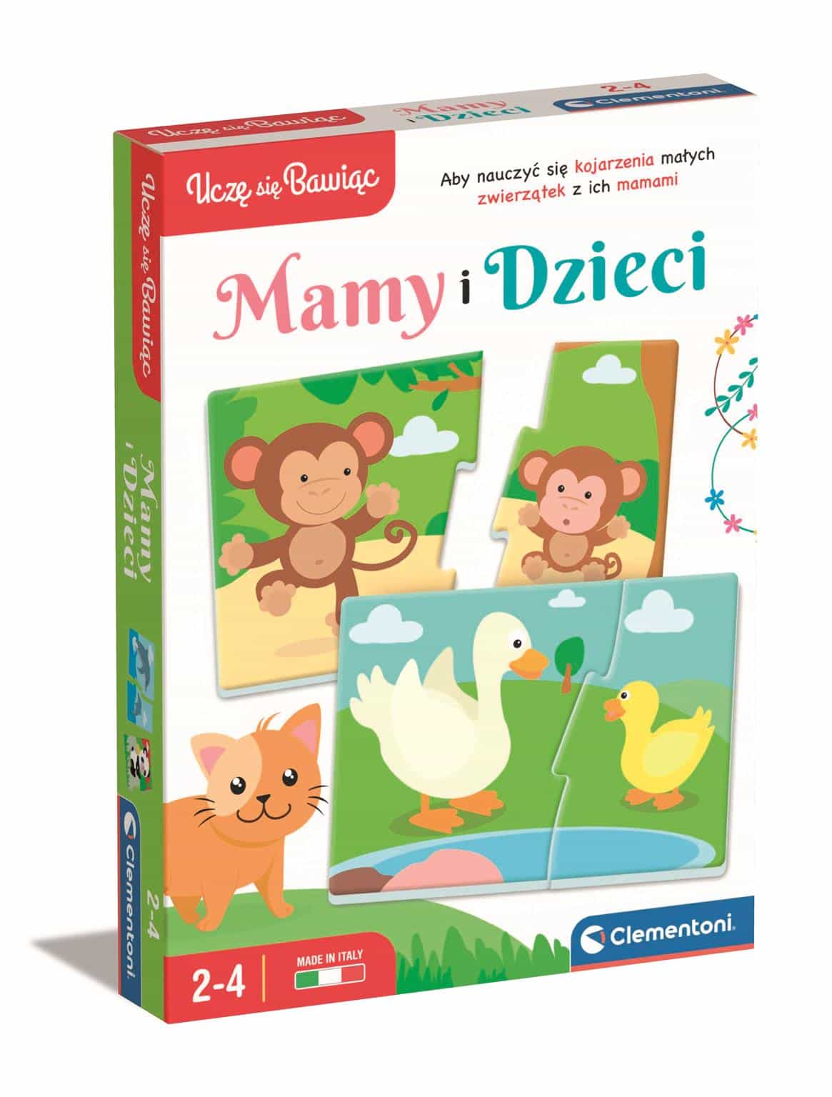 Gra edukacyjna Mamy i Dzieci Uczę się Bawiąc Clementoni