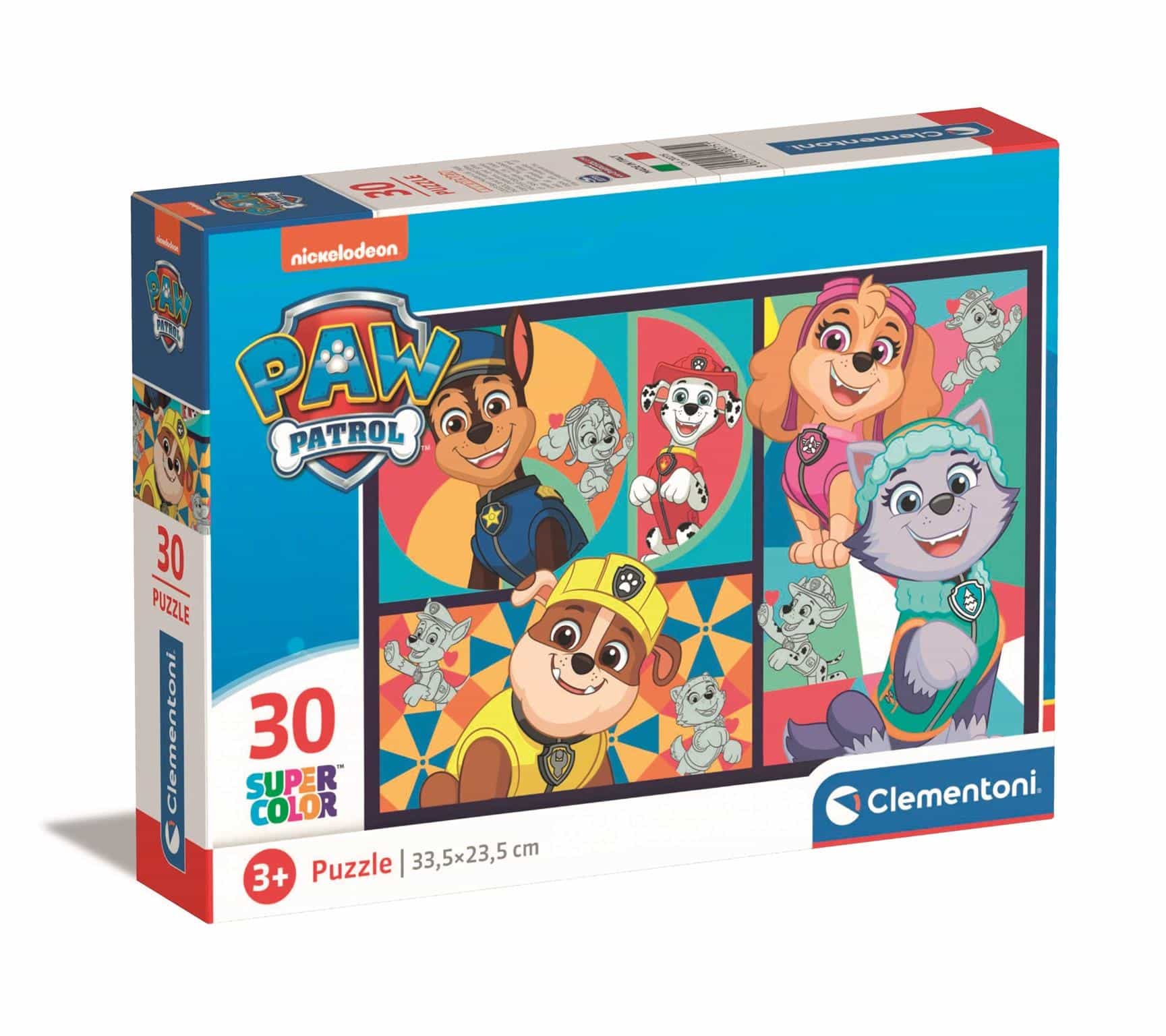 Puzzle 30 el. Super Kolor Paw Patrol Clementoni