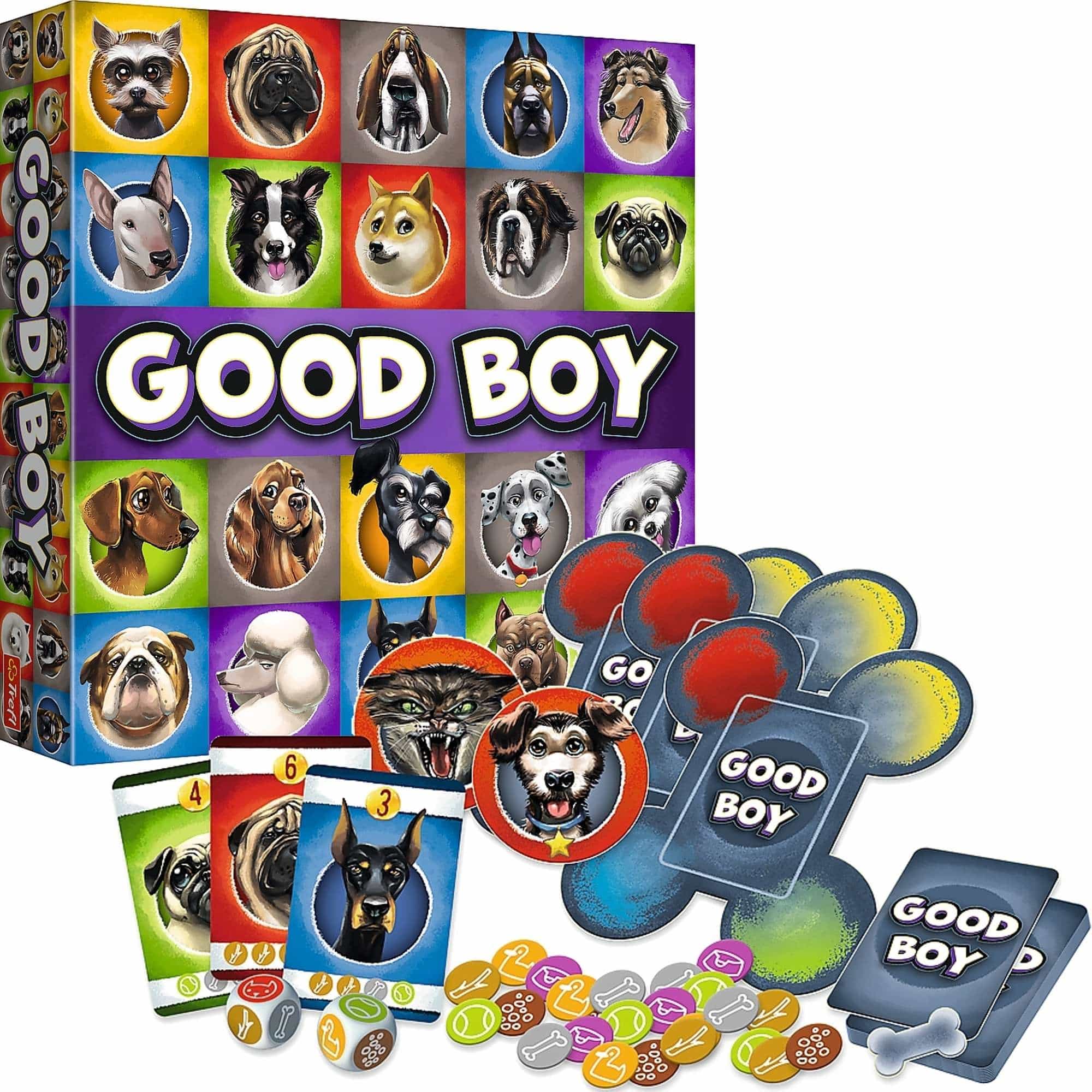 Gra Good Boy Świat wesołych piesków Gra Rodzinna Trefl