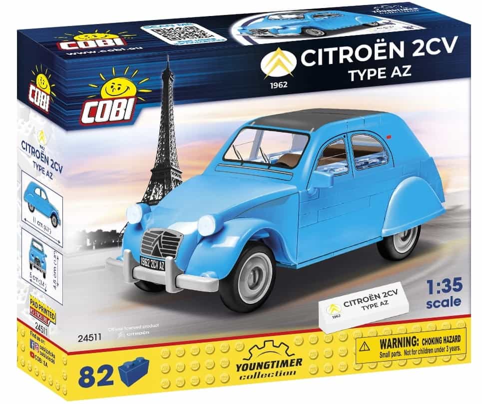Samochód Cars Youngtimer Citroen 2CV Type AZ 1962 82kl.24511