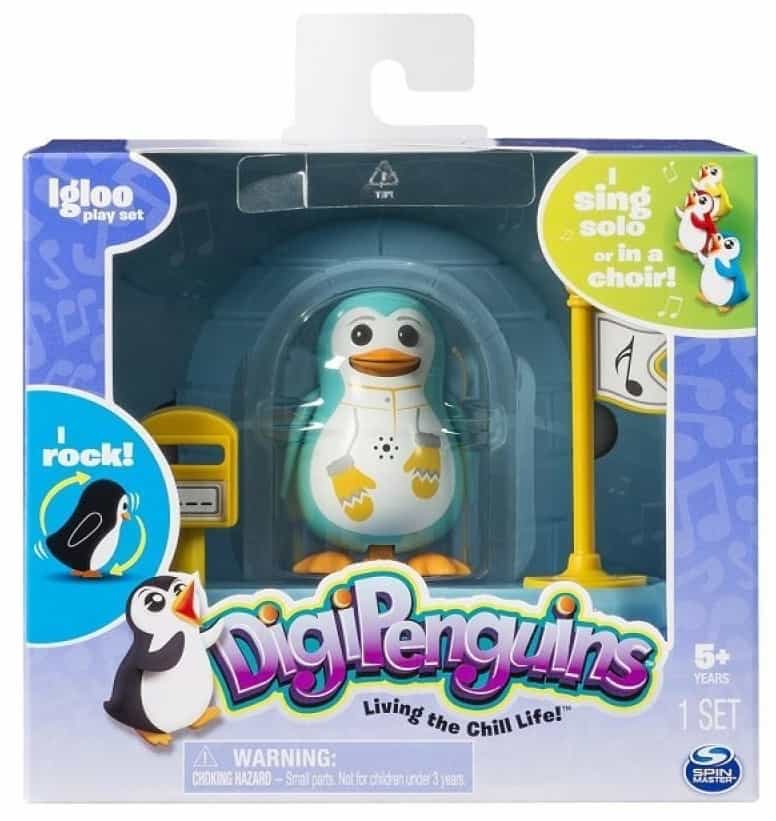 DigiPenguins Śpiewający Tańczący Pingwinek z igloo DUMEL