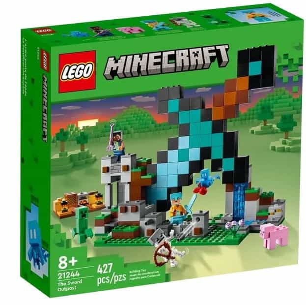 Minecraft Bastion Miecza 21244 Lego