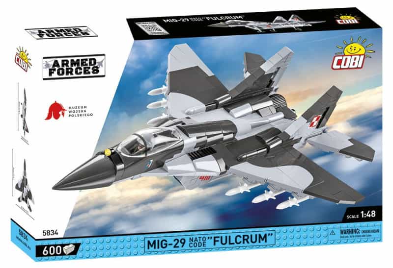Armed Force MIG-29 Nato Code Fulcrum Cobi 600 elementów