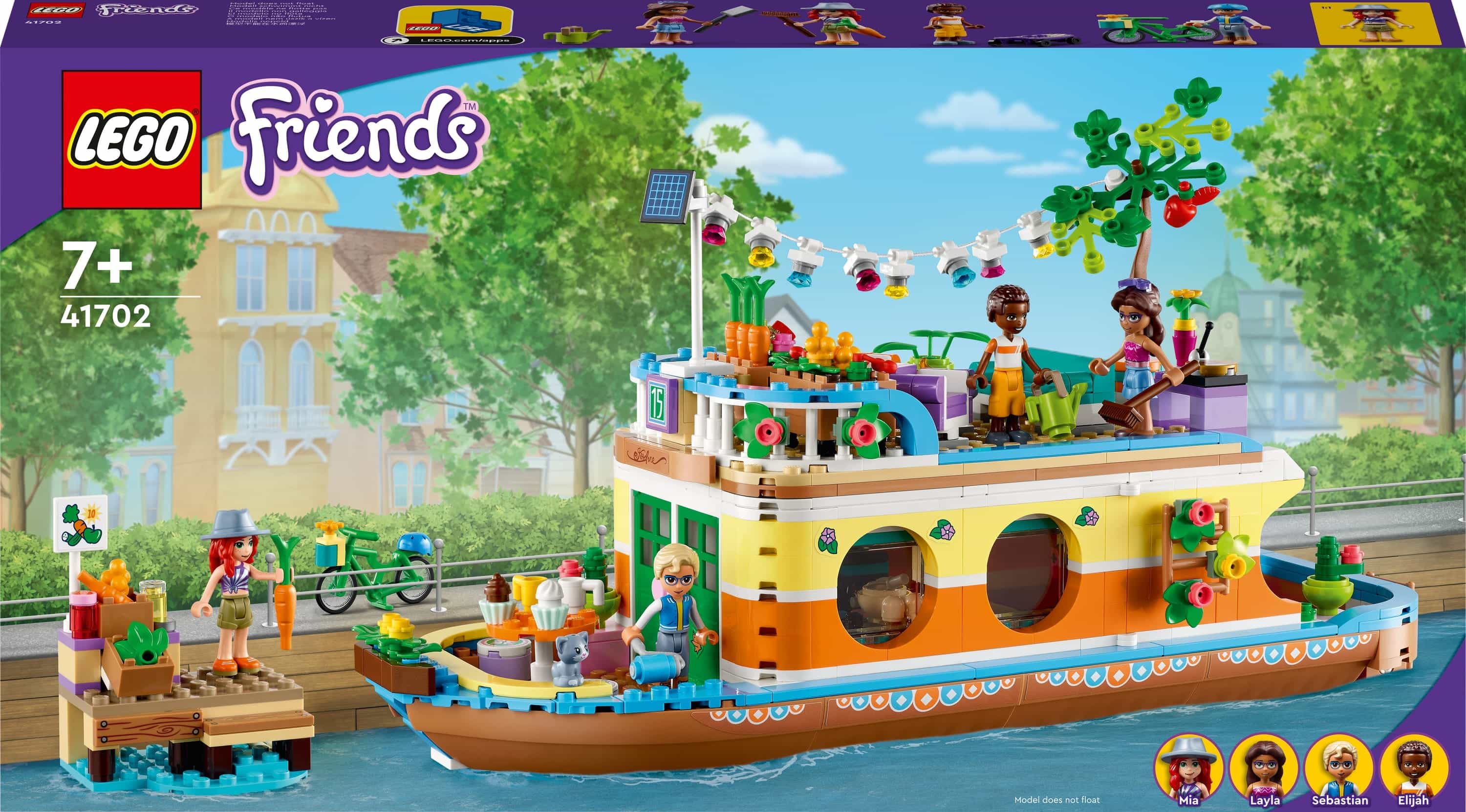 Lego Friends Łódź mieszkalna na kanale 41702