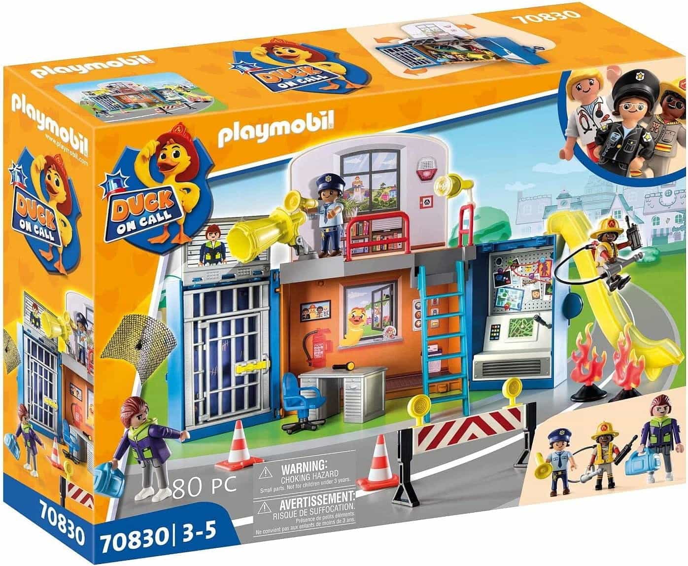 Playmobil 70830 Duck on Call Mobilne Centrum Dowodzenia 80el