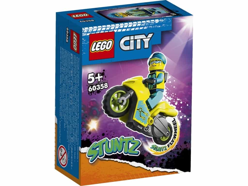 Klocki Kolekcjonerskie Stuntz Cybermotocykl kaskaderski 