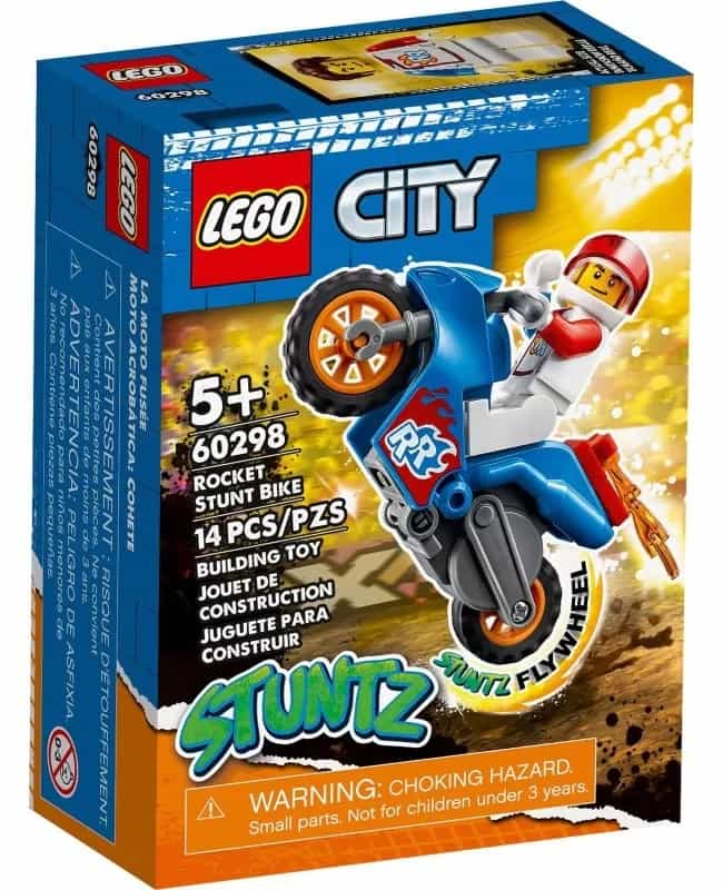 Klocki Kolekcjonerskie Stuntz Rakietowy Motocykl Lego City