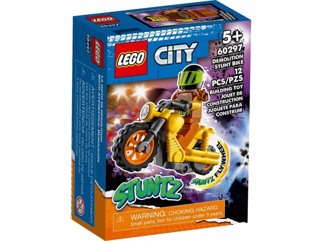 Klocki Kolekcjonerskie Demolka Motocykl Kaskaderski Stuntz