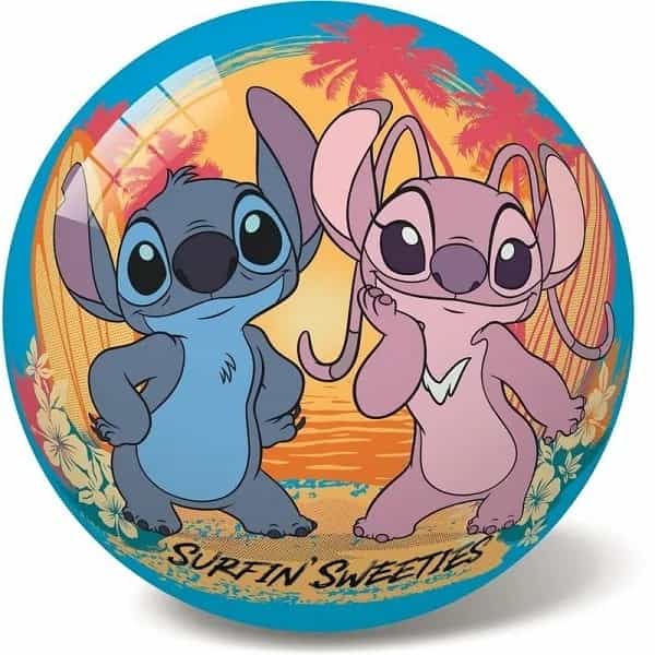 Piłka Lilo & Stitch 23 cm Gumowa do Ogrodu 