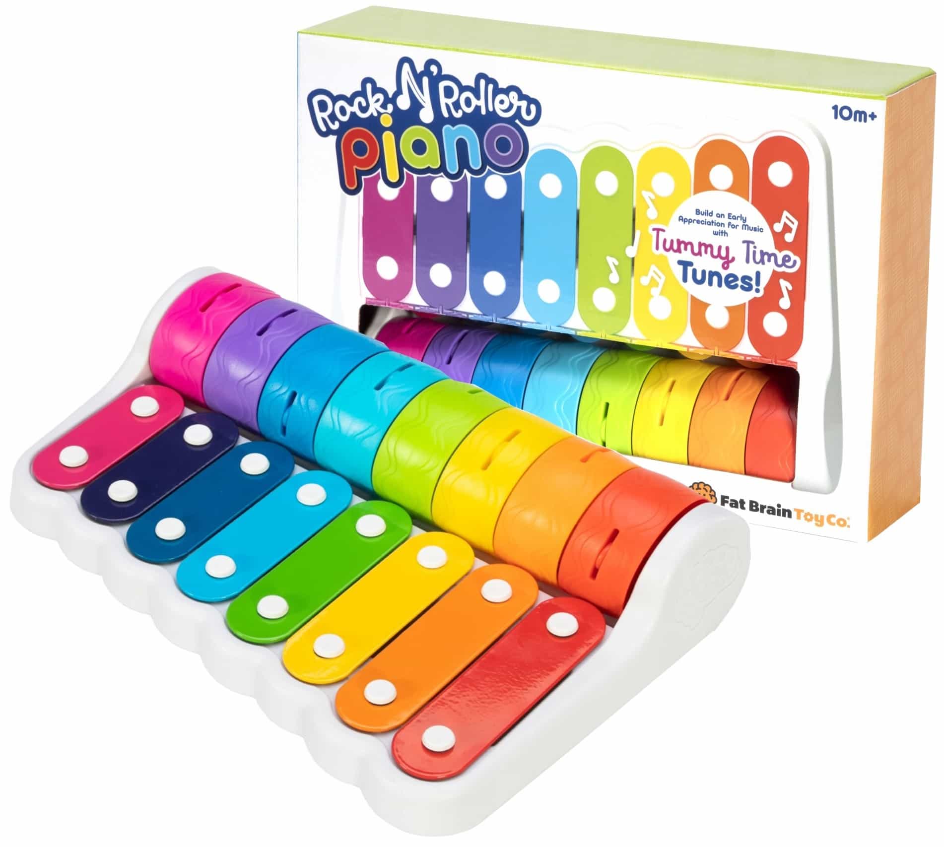 Dzwonki Rock N'Roller Piano Pianinko Cymbałki Fat Brain Toy