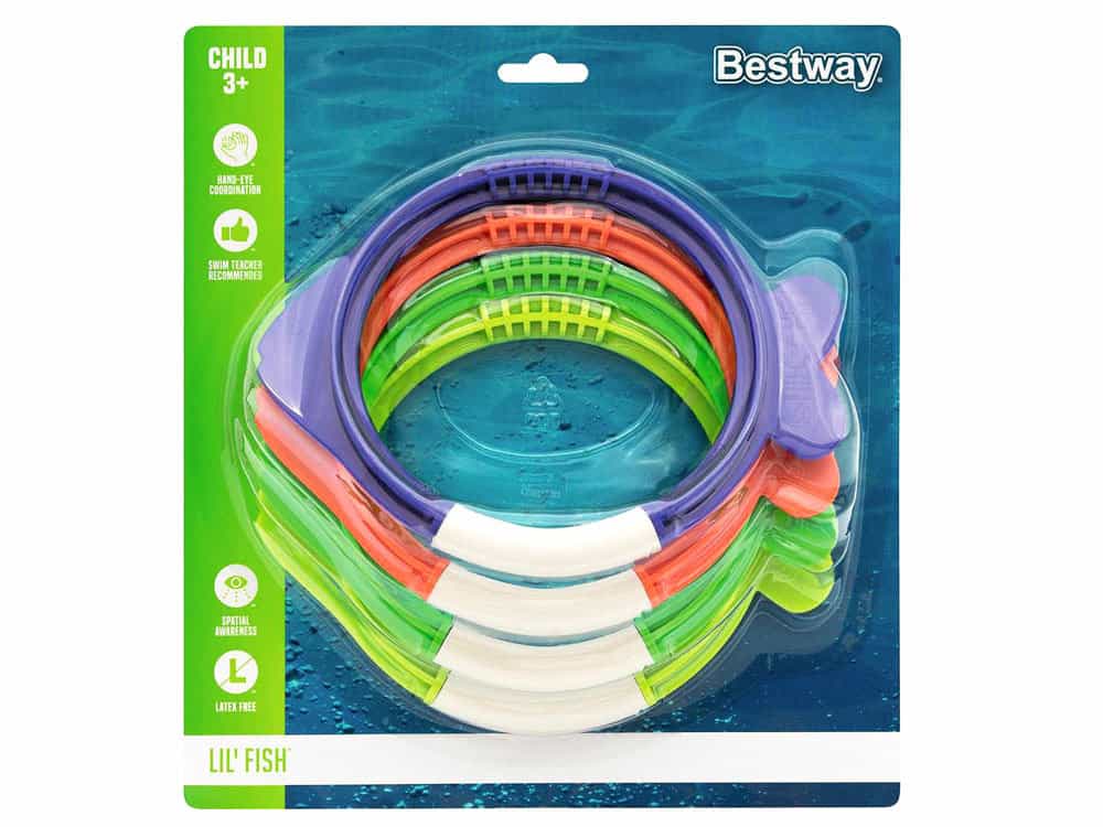 Bestway Zabawka Do Nauki Nurkowania 4 Rybki