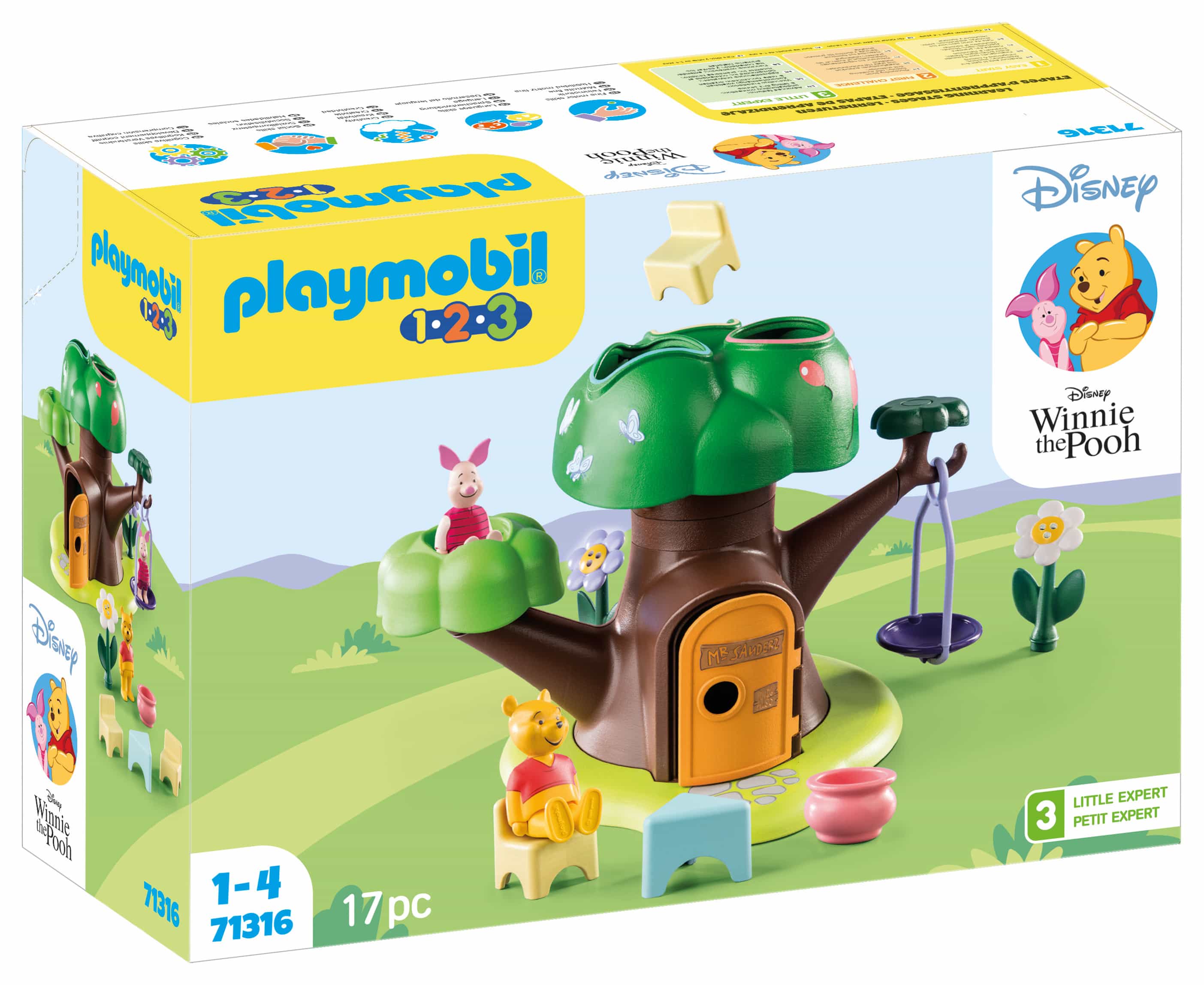 Playmobil Domek w drzewie Kubusia Puchatka 17 el. 71316