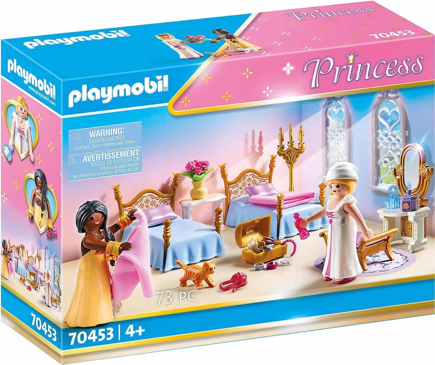 Klocki Zestaw z figurkami 70453 Sypialnia księżniczki 73 el.