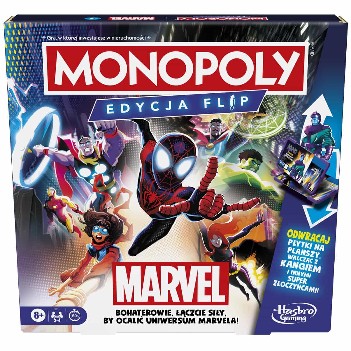 Gra planszowa Monopoly Marvel Hasbro