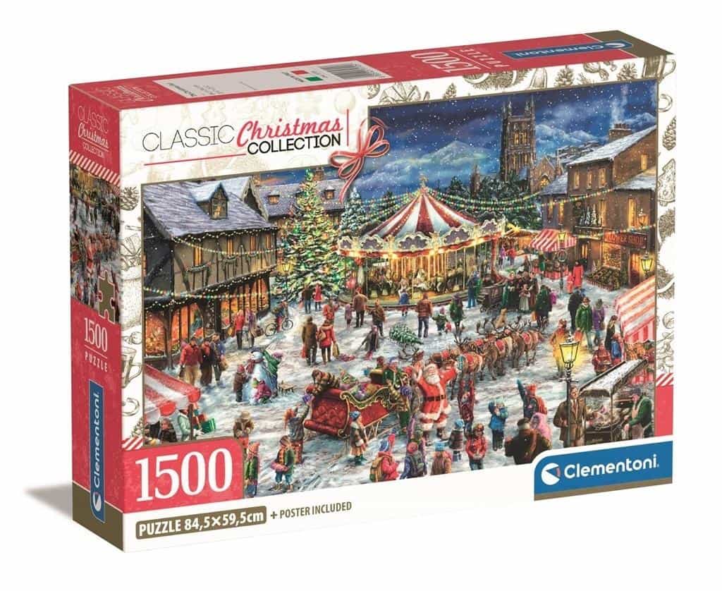 Puzzle 1500 el. Świąteczne Miasteczko Kolekcja Świąteczna