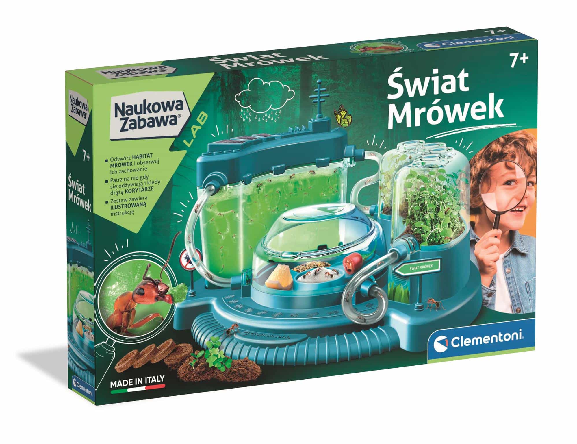Zestaw Naukowy Świat Mrówek Naukowa Zabawa Clementoni