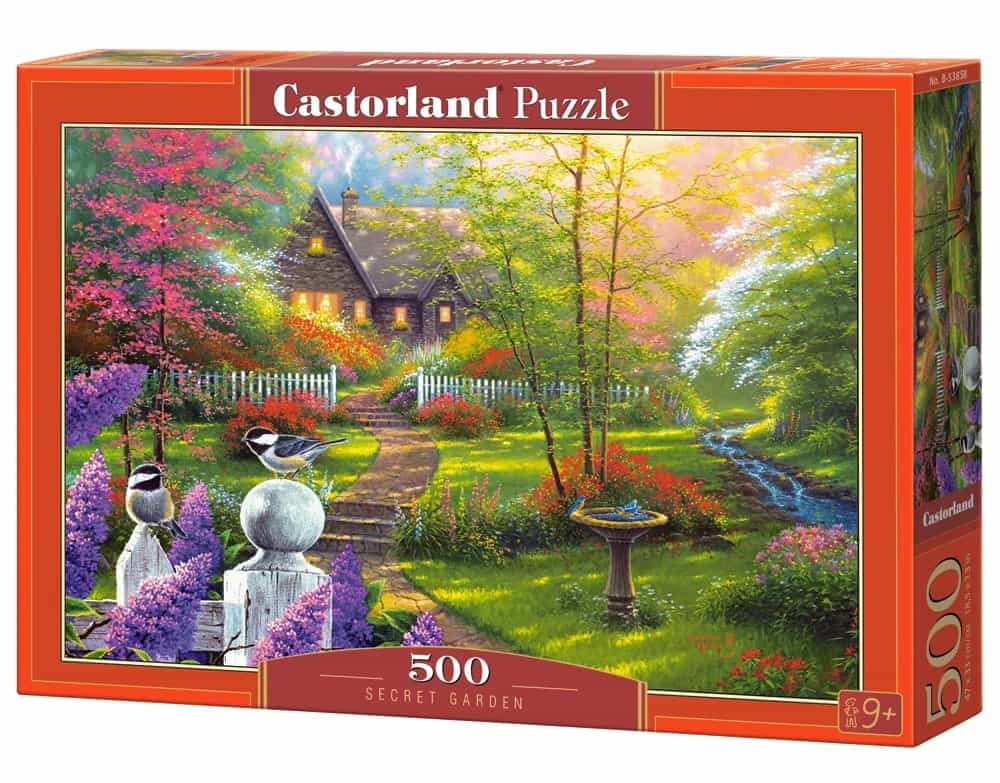 Puzzle 500 elementów Tajemniczy Ogród Castorland