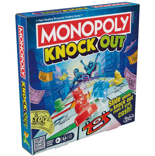Monopoly Nokaut Gra Planszowa Towarzyska Hasbro